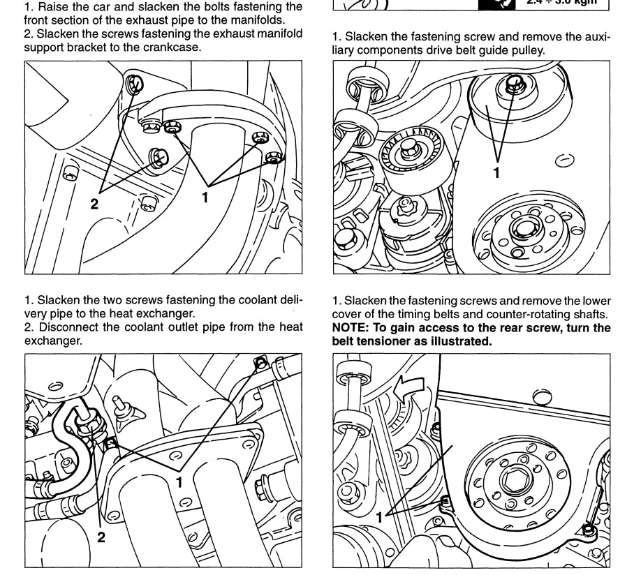 Alfa Romeo GTV - Spider (1993-2004) Official Workshop Repair Manual