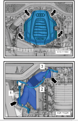 Audi A8 S8 (2010-2017) Official Workshop Repair Manual