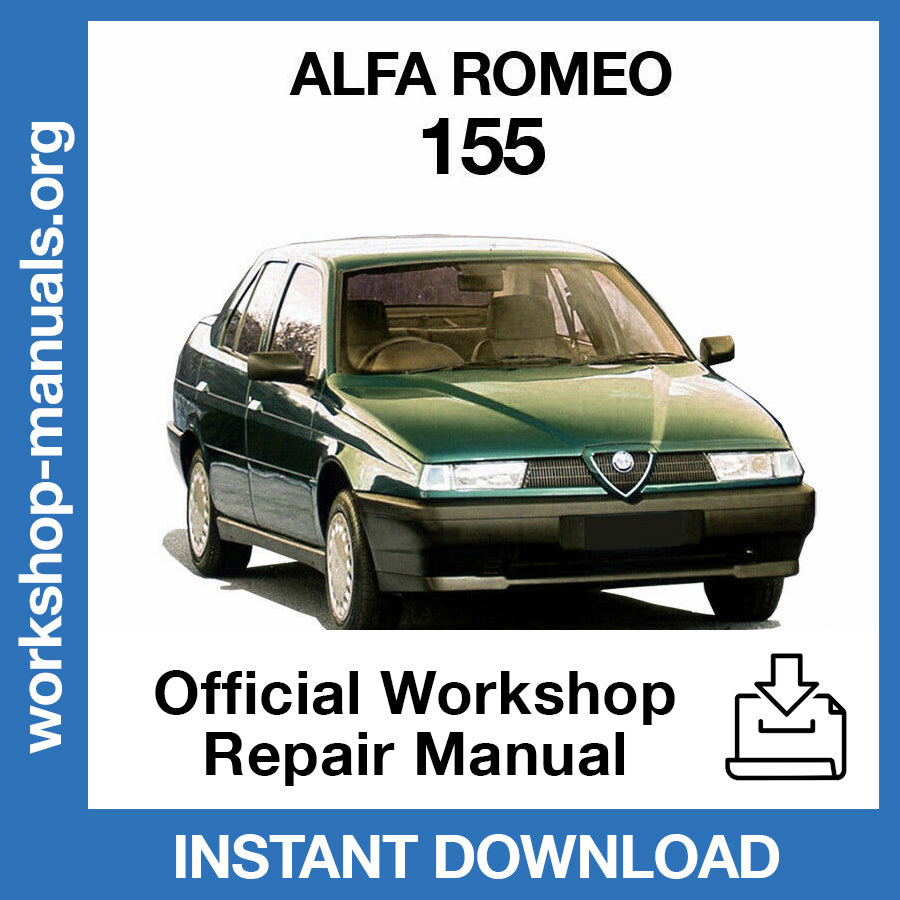 Alfa Romeo 155 Official Workshop Repair Manual