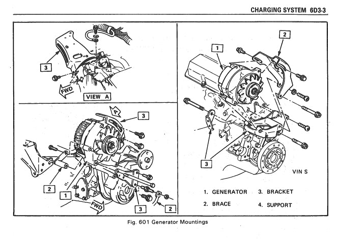 Chevrolet Camaro (1982-1992) Official Workshop Repair Manual