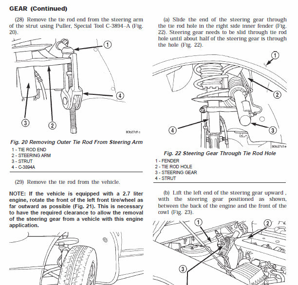 Chrysler 300M (2000-2004) Official Workshop Repair Manual