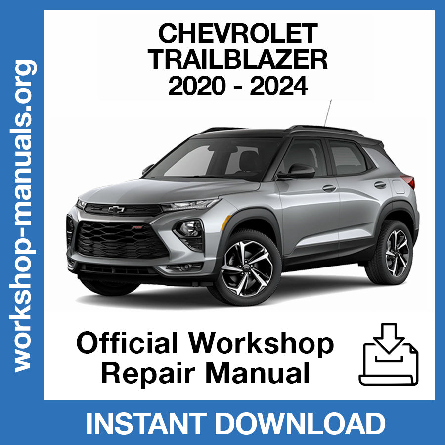 evenflo trailblazer manual Chevrolet Trailblazer (2020-2024) Official Workshop Repair Manual –  Workshop-Manuals