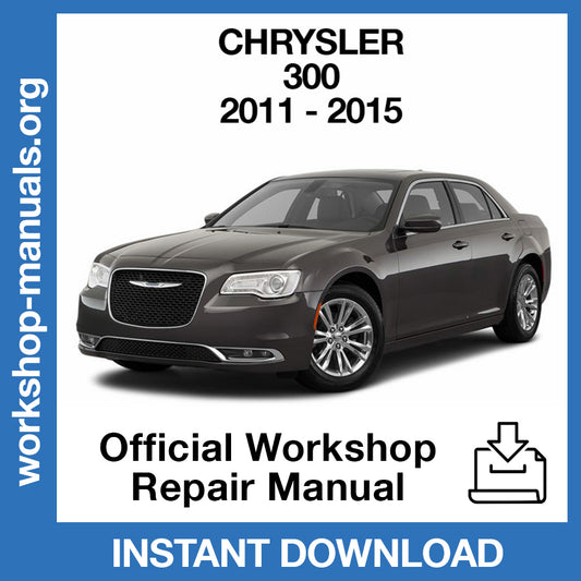 Chrysler 300 (2011-2015) Official Workshop Repair Manual