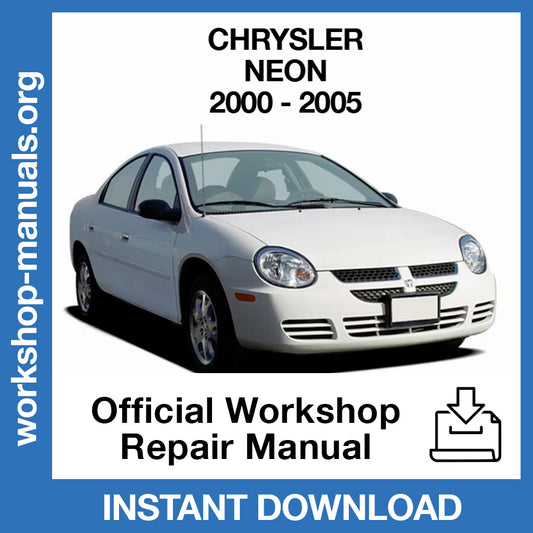Chrysler Neon (2000-2005) Official Workshop Repair Manual