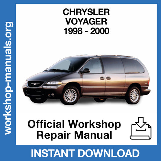 Chrysler Voyager (1998-2000) Official Workshop Repair Manual