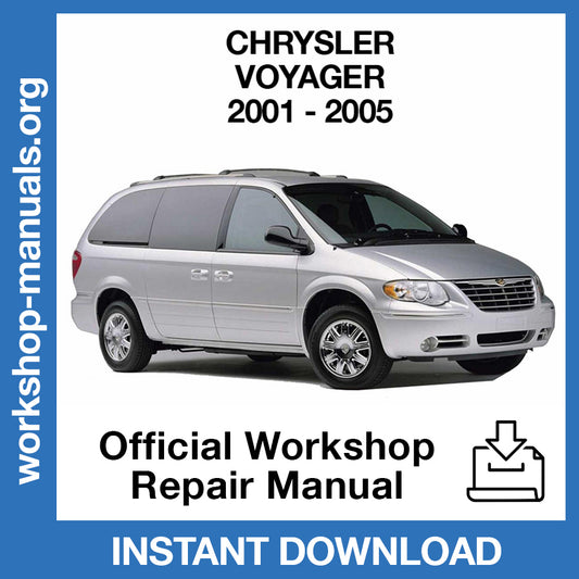 Chrysler Voyager (2001-2005) Official Workshop Repair Manual