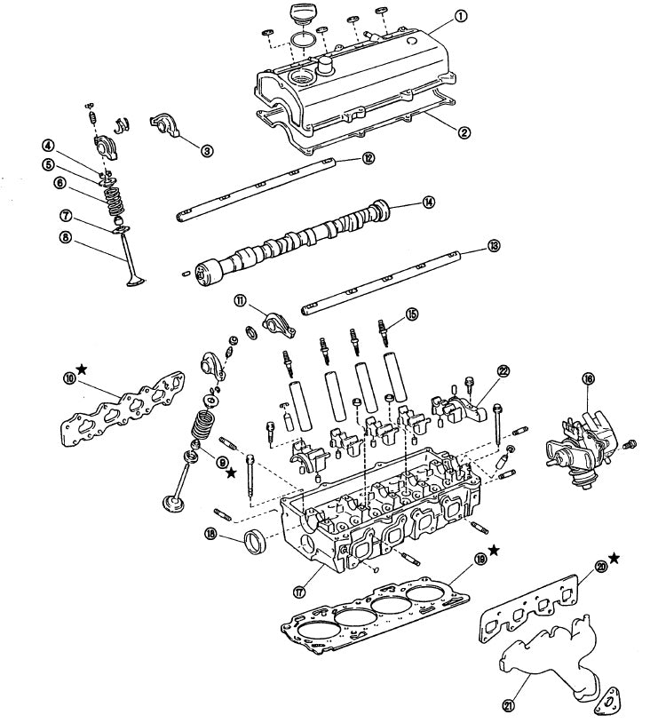 Daihatsu Rocky / Feroza / F300 (1989-2002) Official Workshop Repair Manual