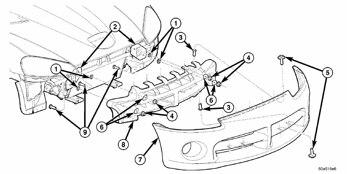 Dodge Viper ZB (2003-2007) Official Workshop Repair Manual