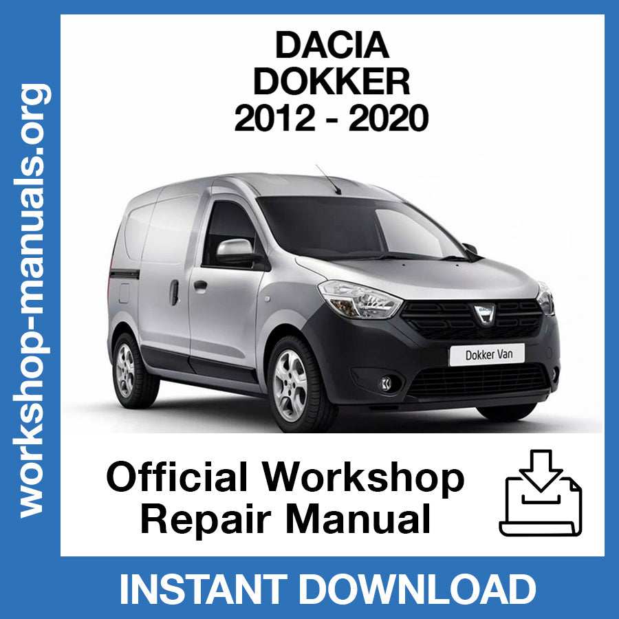 Dacia Dokker (2012-2020) Official Workshop Repair Manual