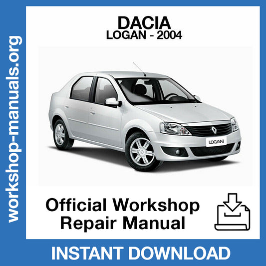 Dacia Logan (2004) Official Workshop Repair Manual