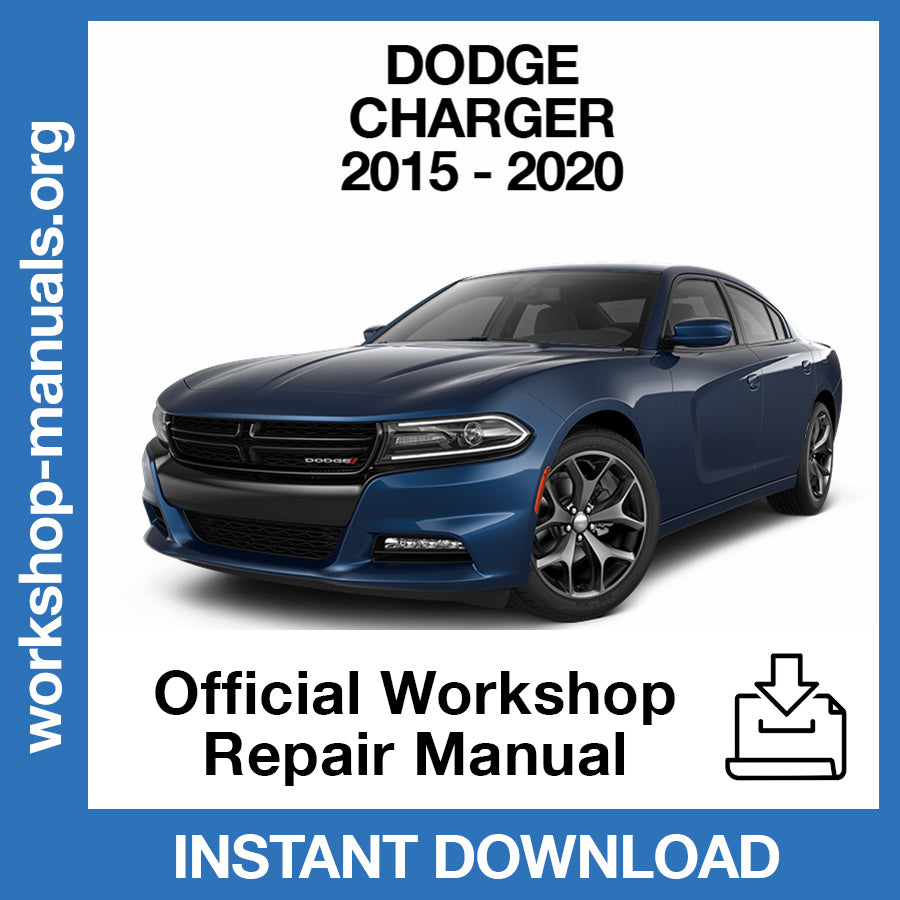 Dodge Charger (2015-2020) Official Workshop Repair Manual