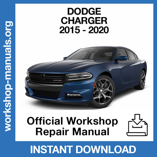 Dodge Charger (2015-2020) Official Workshop Repair Manual