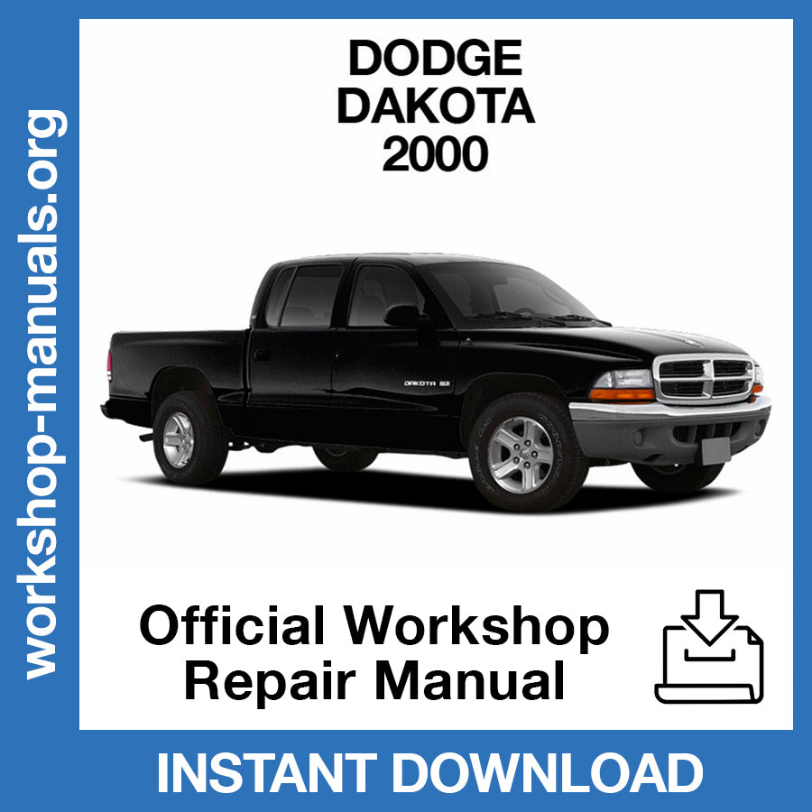 Dodge Dakota (2000) Official Workshop Repair Manual