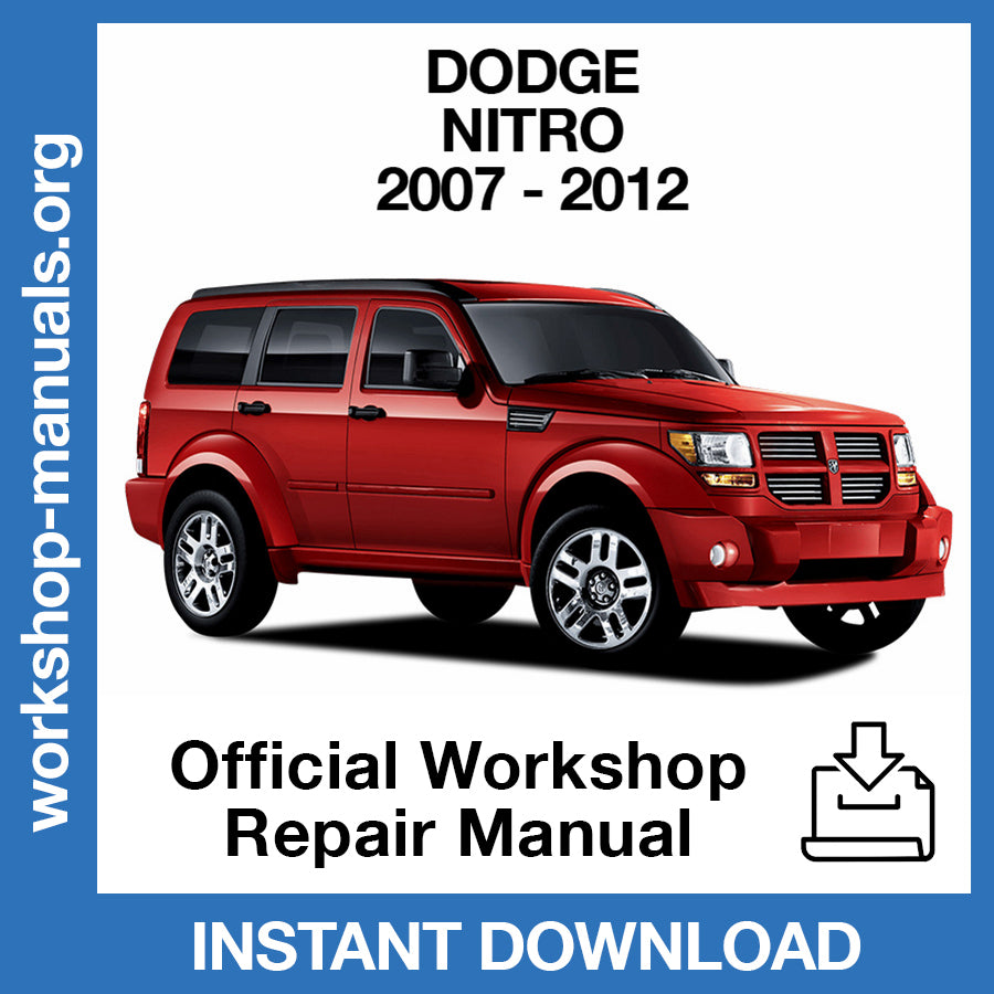 Dodge Nitro (2007-2013) Official Workshop Repair Manual