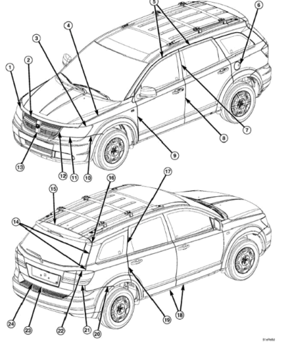 Fiat Freemont - Dodge Journey (2009-2015) Official Workshop Repair Manual