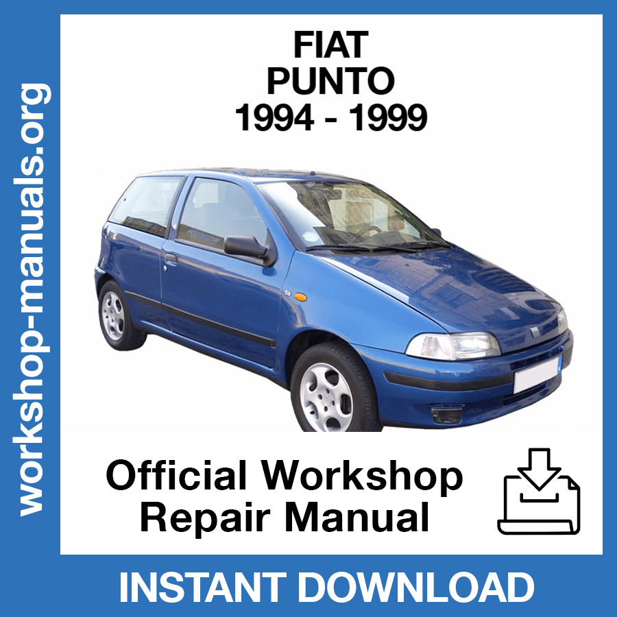 Fiat Punto 176 (1994-1999) Official Workshop Repair Manual