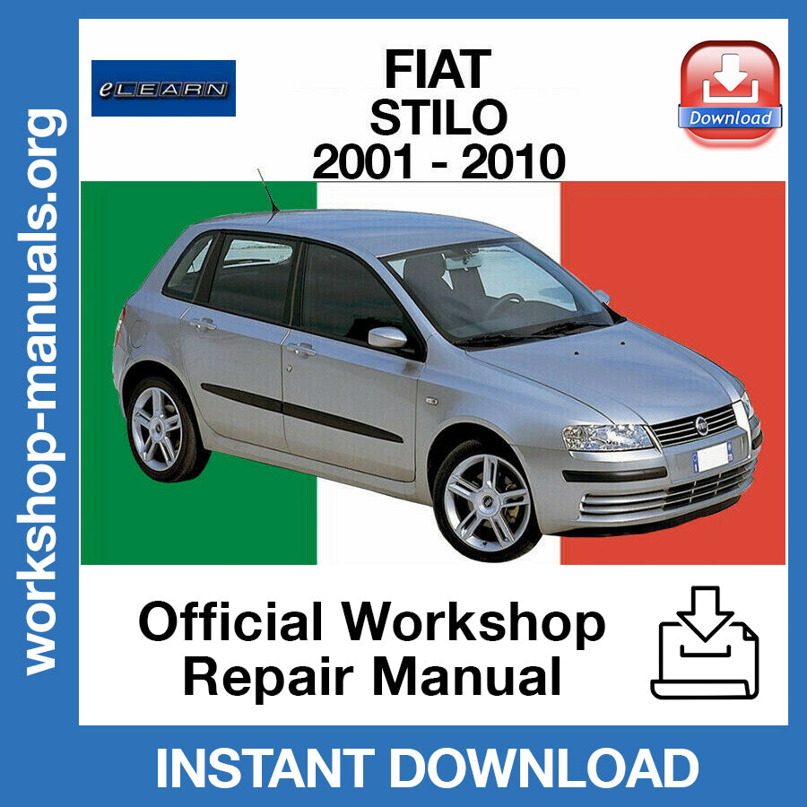 Fiat Stilo (2001-2010) eLEARN Official Workshop Repair Manual