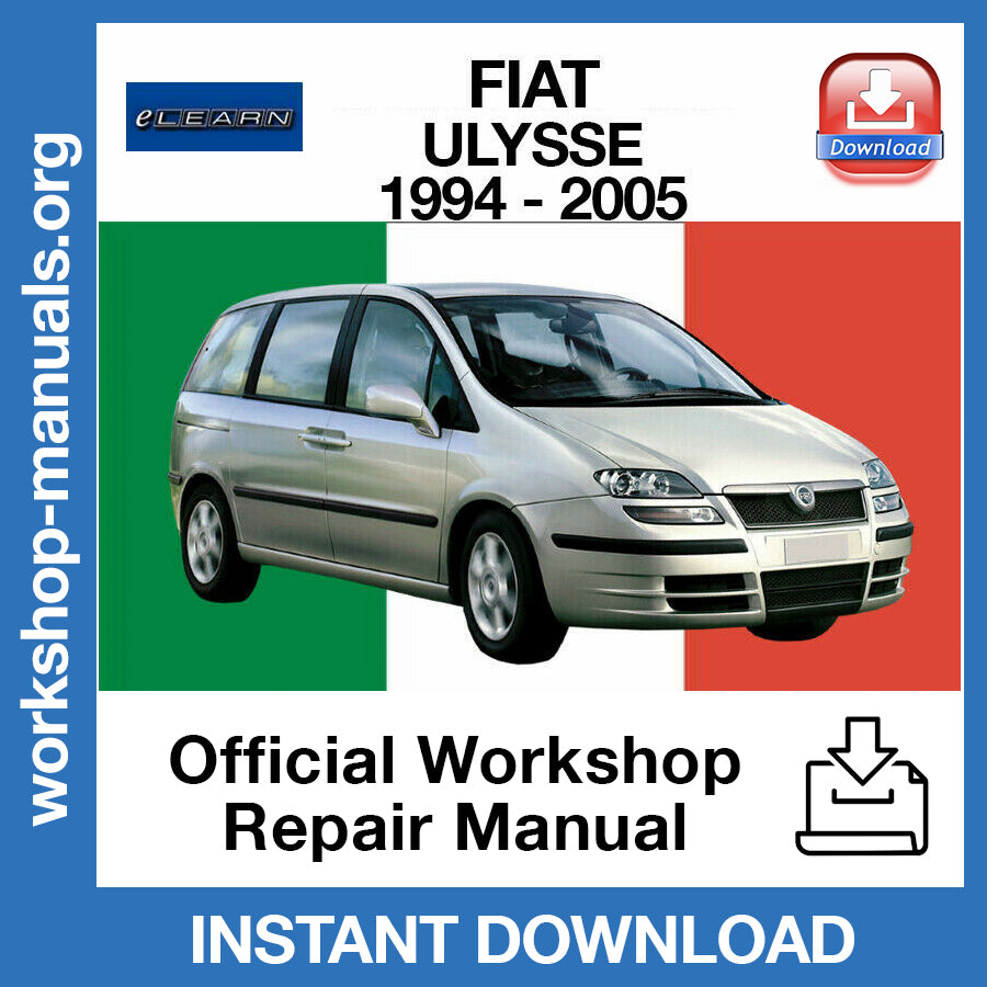 Fiat Ulysse (1994-2005) eLEARN Official Workshop Repair Manual