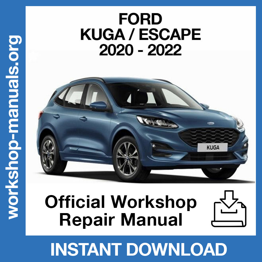 Ford Kuga / Escape (2020-2022) Official Workshop Repair Manual