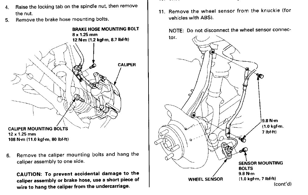 Honda Civic (1988-1991) Official Workshop Repair Manual