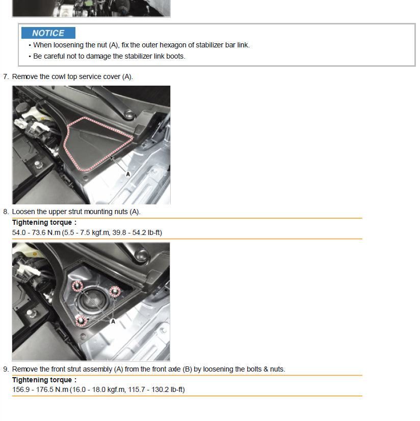 Hyundai Veloster (2018-2020) Official Workshop Repair Manual