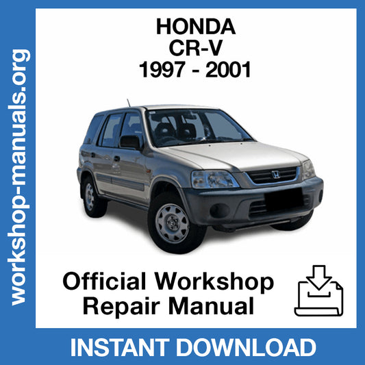 Honda CR-V (1997-2001) Official Workshop Repair Manual
