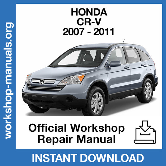 Honda CR-V (2007-2011) Official Workshop Repair Manual