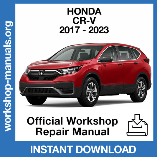 Honda CR-V (2017-2023) Official Workshop Repair Manual