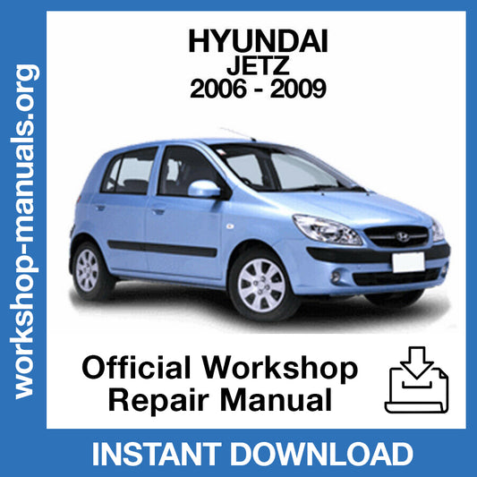Hyundai Getz (2006-2009) Official Workshop Repair Manual
