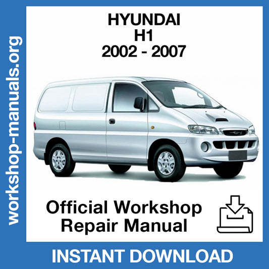 Hyundai H1 (2002-2007) Official Workshop Repair Manual