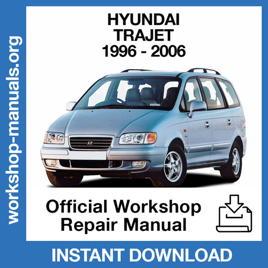 Hyundai Trajet (1996-2006) Official Workshop Repair Manual
