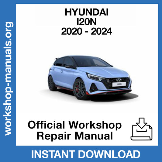 Hyundai i20N (2020-2024) Official Workshop Repair Manual