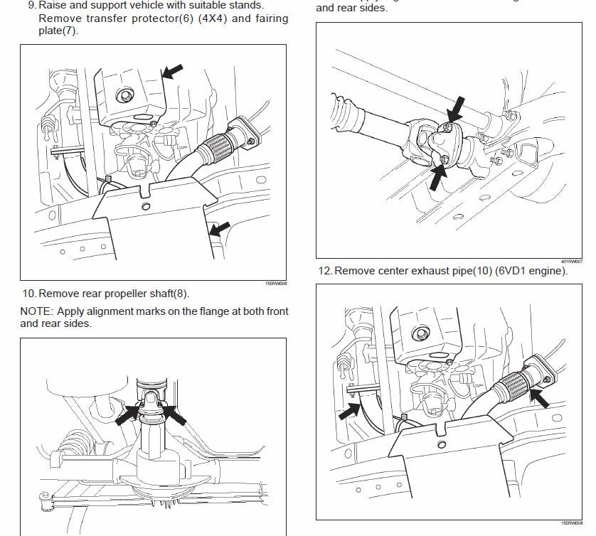 Isuzu Trooper (1999-2002) Official Workshop Repair Manual