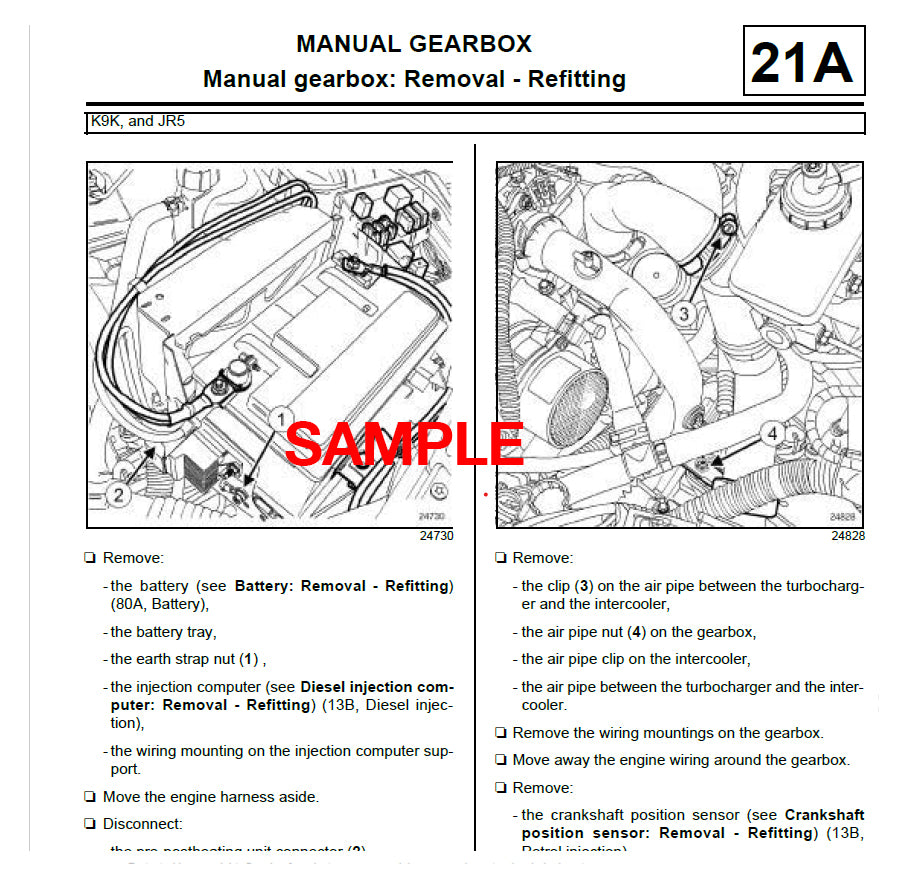 Dacia Logan (2004) Official Workshop Repair Manual