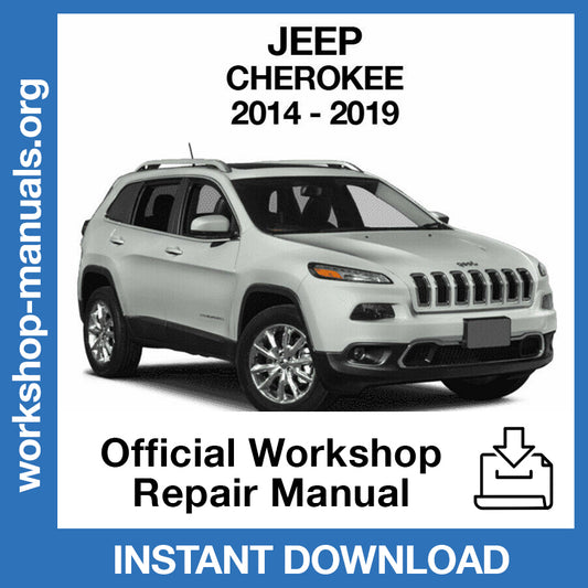 Jeep Cherokee Latitude (2014-2019) Official Workshop Repair Manual