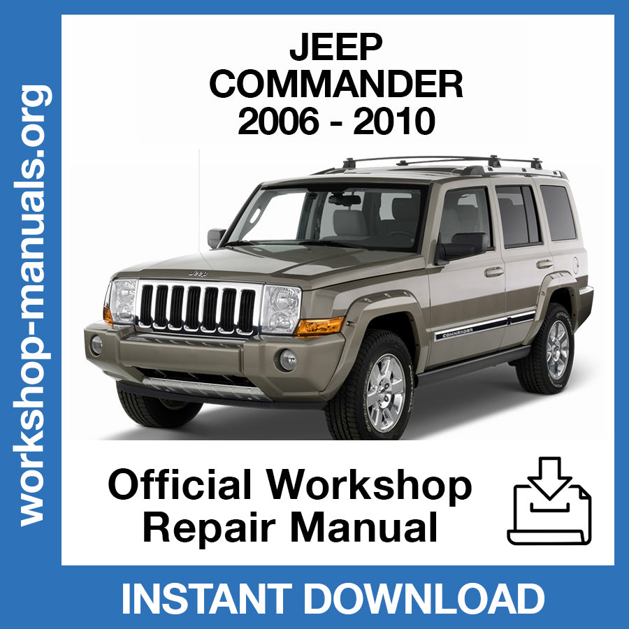 Jeep Commander XK (2006-2010) Official Workshop Repair Manual