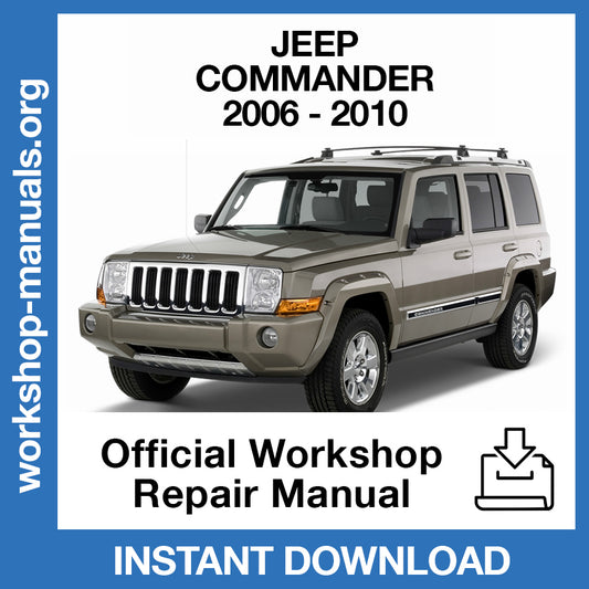 Jeep Commander XK (2006-2010) Official Workshop Repair Manual