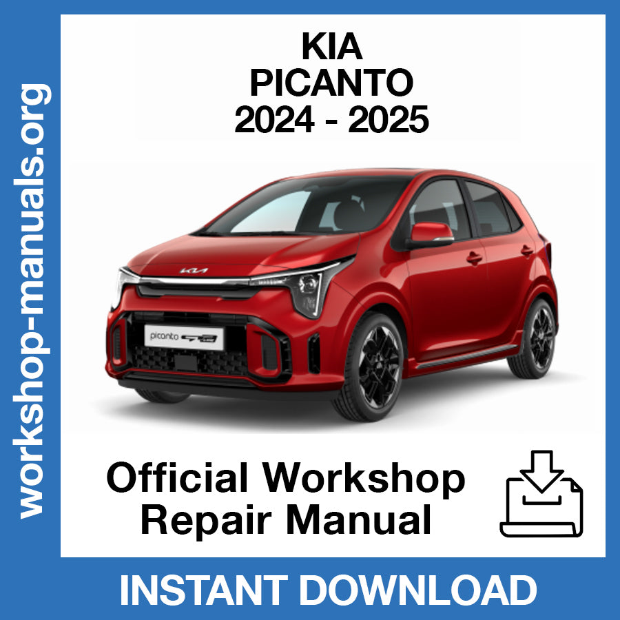 Kia Picanto (2024-2025) Official Workshop Repair Manual