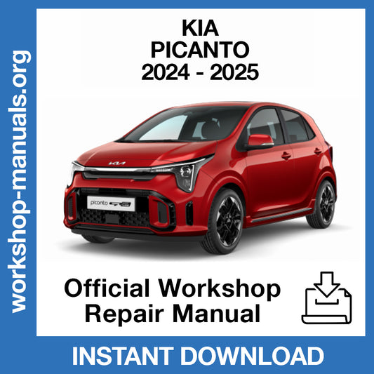 Kia Picanto (2024-2025) Official Workshop Repair Manual