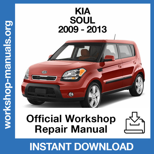 Kia Soul (2009-2013) Official Workshop Repair Manual
