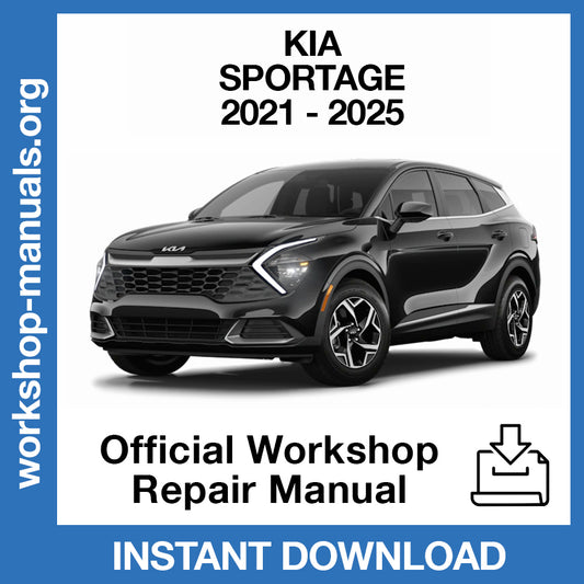 Kia Sportage (2021-2025) Official Workshop Repair Manual
