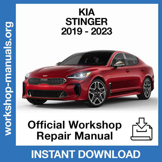 Kia Stinger (2019-2023) Official Workshop Repair Manual