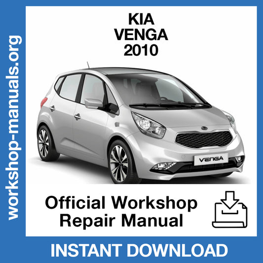 Kia Venga (2010) Official Workshop Repair Manual