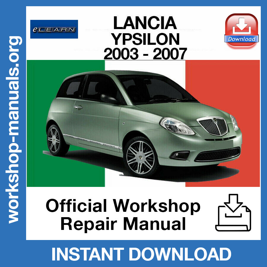 Lancia Y (2003-2007) (eLEARN) Official Workshop Repair Manual