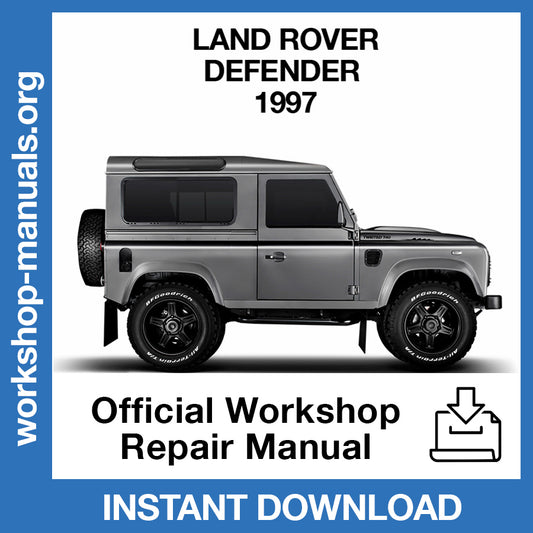 Land Rover Defender (1997) Official Workshop Repair Manual