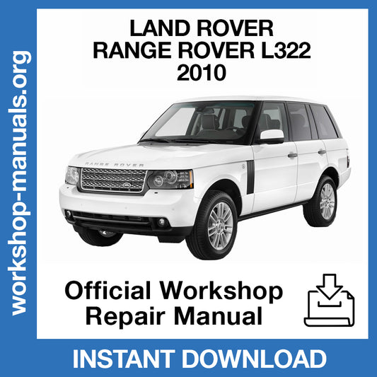 Land Rover Range Rover L322 (2010) Official Workshop Repair Manual