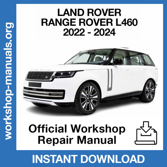 Land Rover Range Rover L460 (2022-2024) Official Workshop Repair Manual