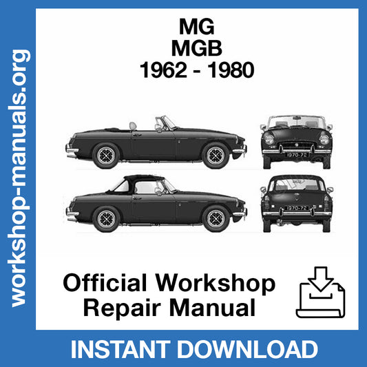 MG MGB (1962-1980) Official Workshop Repair Manual