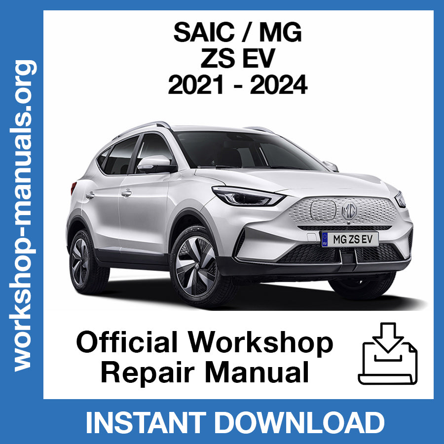 MG ZS EV (2021-2024) Official Workshop Repair Manual