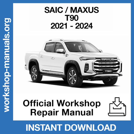 Maxus T90 (2021-2024) Official Workshop Repair Manual